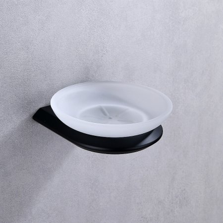 Мыльница ABBER Nord AA1558B черная матовая 