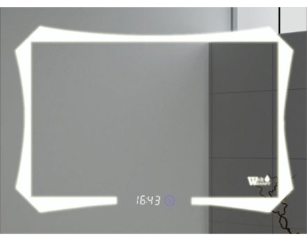 Зеркало WeltWasser Otto 100x80 с подсветкой и динамиками 10000000970 Хром 