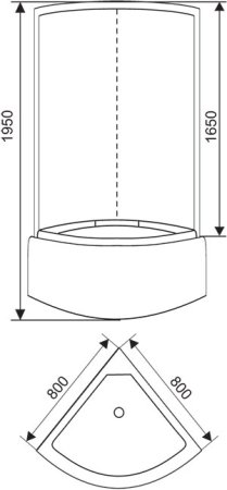 Душевая кабина Arcus S-20 