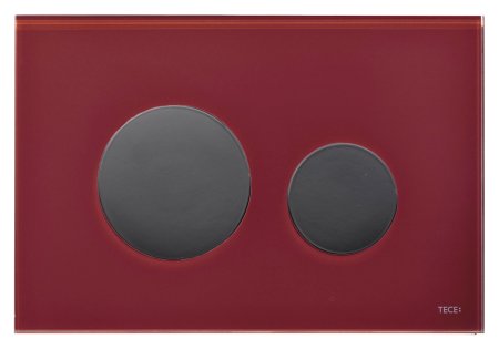 Кнопка смыва TECE Loop Modular 9240679 рубиновая, кнопка на выбор 