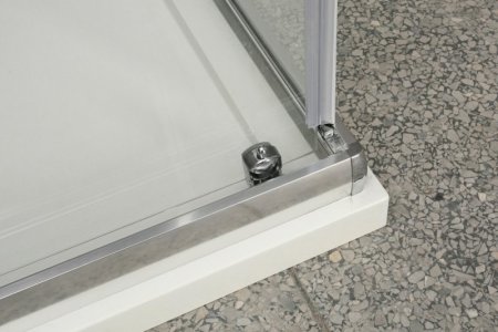 Душевой уголок BelBagno Uno 120x80 UNO-AH-1-120/80-C-Cr профиль Хром стекло прозрачное 