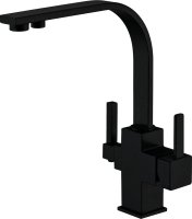 Смеситель для кухонной мойки Zorg Sanitary ZR 332 YF BLACK