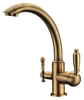 Смеситель для кухонной мойки Zorg Clean Water ZR 314 YF-33 BR