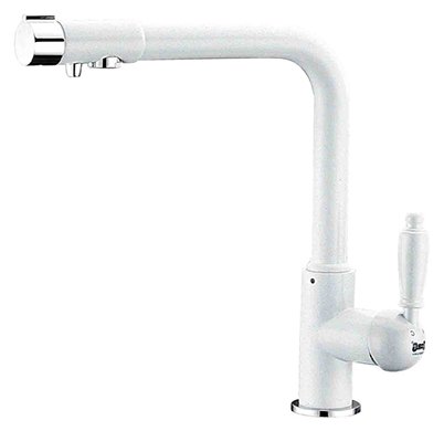 Смеситель для кухонной мойки Zorg Clean Water ZR 320 YF-33 белый 