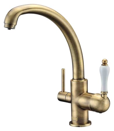 Смеситель для кухонной мойки Zorg Clean Water ZR 315 YF-50 BR 