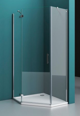Душевой уголок BelBagno Kraft 90х90 KRAFT-P-1-90-C-Cr-L профиль Хром стекло прозрачное 
