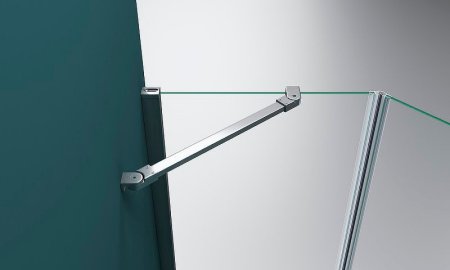 Душевой уголок BelBagno Kraft 90х90 KRAFT-P-1-90-C-Cr-L профиль Хром стекло прозрачное 