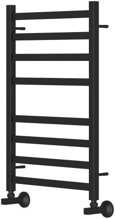 Полотенцесушитель водяной Point Меркурий PN83158B П8 500x800, черный 