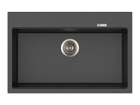 Мойка для кухни каменная Longran Geos GES 78x50 Лава