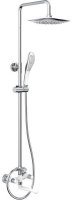 Душевая система Gappo G49 G2449 Белая Хром