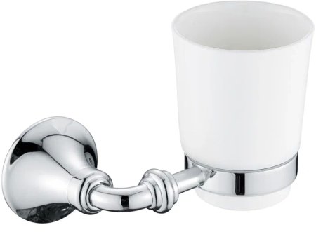 Стакан для ванной комнаты Rose RG1212, хром 