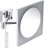 Косметическое зеркало WasserKRAFT K-1008 с LED-подсветкой, 3-х кратным увеличением 