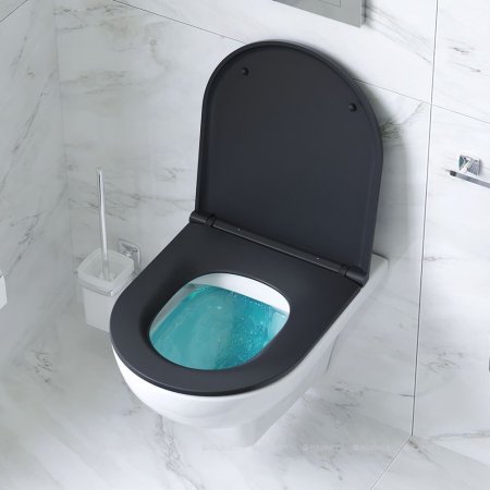 Унитаз подвесной AM.PM Gem C901700SCmb 