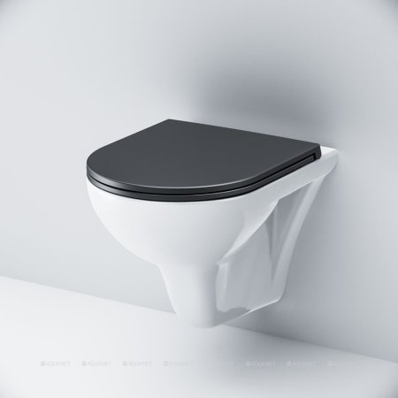 Унитаз подвесной AM.PM Gem C901700SCmb 