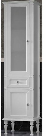 Шкаф пенал Opadiris Кантара 46 L 00-00004353 Белый матовый 