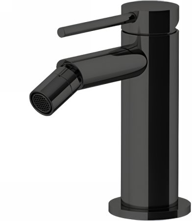 Смеситель для биде Gattoni Circle One 9050/90NO Черный матовый 