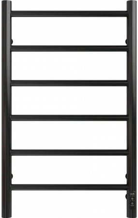 Электрический полотенцесушитель Grois Laura GR-131 400x 700 П6 RAL9005 R Черный матовый 