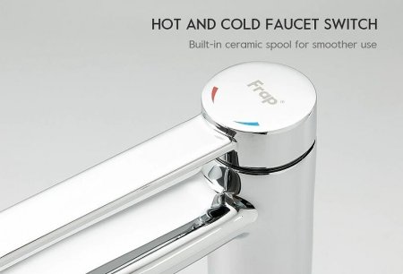 Смеситель для раковины Frap H67-6 F1067-2 Хром 