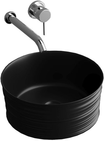 Раковина-чаша Grossman 40 GR-3025BM Черная матовая 
