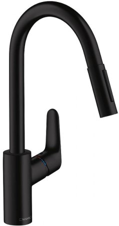 Смеситель для кухни Hansgrohe Focus 31815670 Черный матовый 