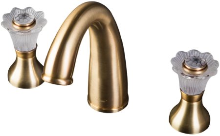 Смеситель для раковины Boheme Camelia 317 Бронза 