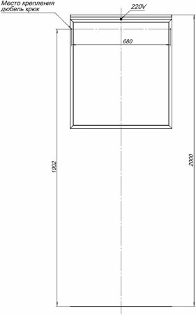 Зеркало Allen Brau Priority 70 1.31014.60 с подсветкой Медь браш 