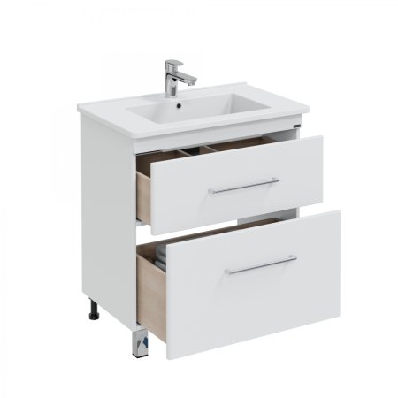 Тумба Санта Вегас 75 напольная с умывальником Оскар 75 