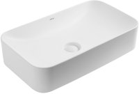 Раковина накладная ABBER Rechteck AC2204MW белая матовая