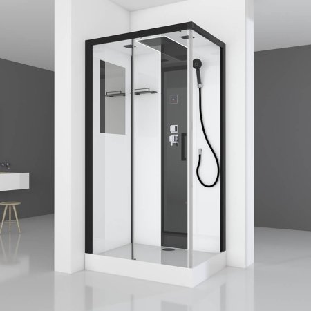 Душевая кабина Black&White Galaxy 8800110 без гидромассажа 