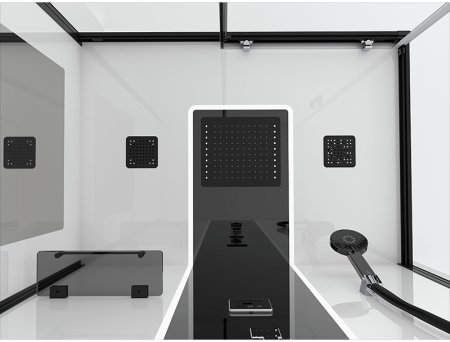 Душевая кабина Black&White Galaxy 8800110 без гидромассажа 