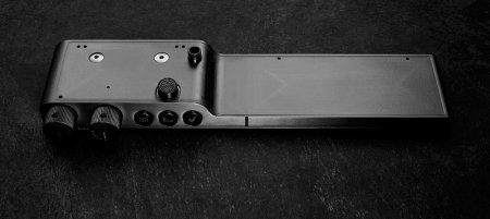 Душевая система Black&White Universe U7655GM 7655GM с термостатом Gun Metal 