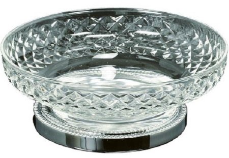 Мыльница Boheme Murano Cristal 10204 Хром 