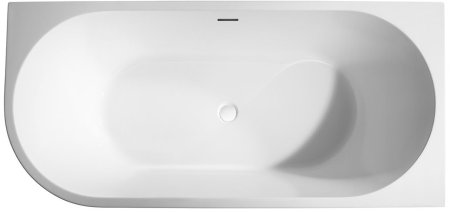 Акриловая ванна ABBER AB9257-1.5 R белая 