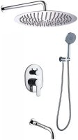 Душевая система Berges Ventas 3R 073007 Хром сильвер