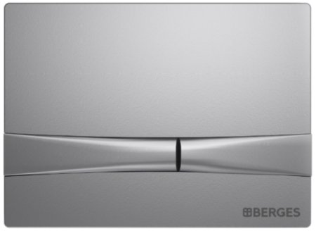 Клавиша смыва Berges Novum F2 040052 Хром матовый 