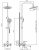 Душевая система Haiba HB24557-8 Белый Хром 