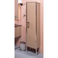 Пенал Armadi Art Monaco капучино глянец + хром L 868-CPCR-L