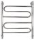 Полотенцесушитель водяной Energy Sonata 600х500 форма лесенка зигзаг, нержавеющая сталь, нижнее/диагональное/боковое подключение 3/4", 630мм х560 мм, все для подключения в комплекте 