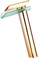 Смеситель для раковины Paini Morgana 73OP205VRLL Золото Стекло