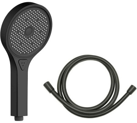 Душевая система Vincea VSFW-422T2MB с термостатом Черная матовая 