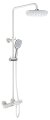 Душевая система с термостатом AltroBagno Diretto 03-04.13 Bi хром / белый 