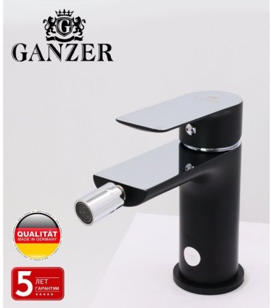 Смеситель для биде GANZER SUSANNE GZ21051C BLACK/CHROME 