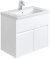 Тумба под раковину Roca Up 70 ZRU9303011 подвесная Белый глянец 