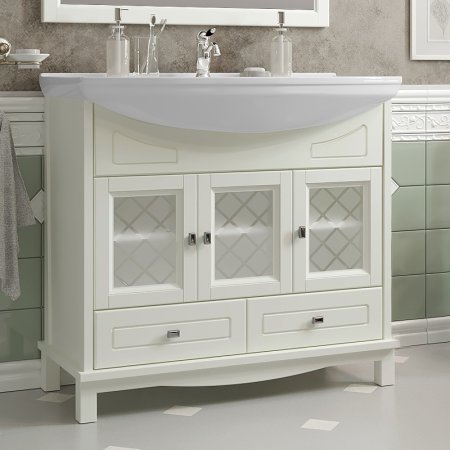 Тумба под раковину Opadiris Омега 85 00-00002824 Слоновая кость 