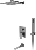 Душевая система D&K Bayern Liszt DA1515606A04 Серый графит