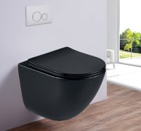 Унитаз-подвесной ESBANO LOTUS черный матовый