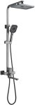 Душевая система Shevanik S7036T, оружейная сталь 