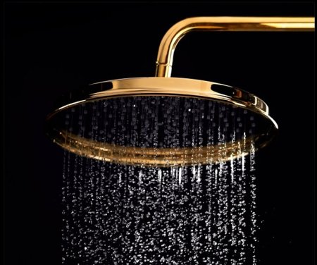 Душевая система Shouder Loubek 9022607 Золото матовое 