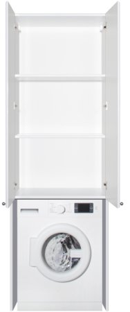 Шкаф пенал Style Line 68 АА00-000060 над стиральной машиной Белый 