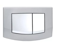 Кнопка смыва TECE Ambia 9240253 матовый хром, кнопка хром